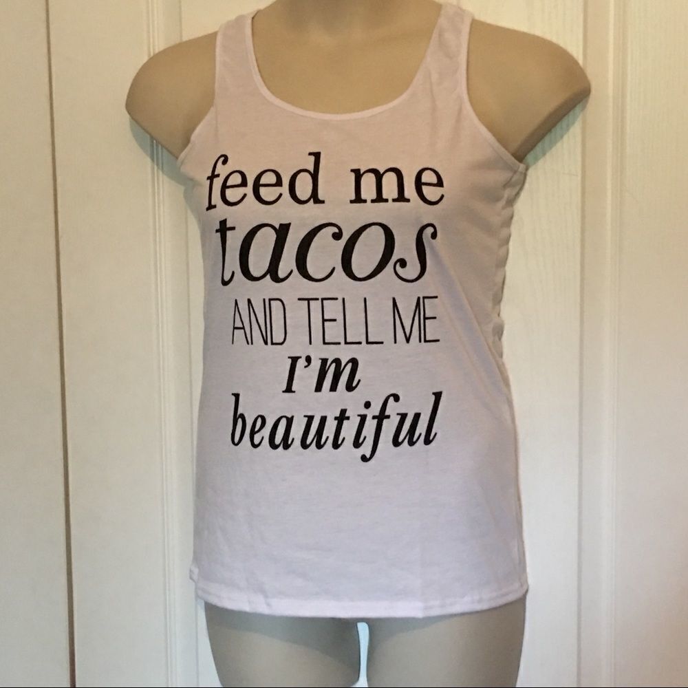 Feed me Tacos Graphic Tank‎